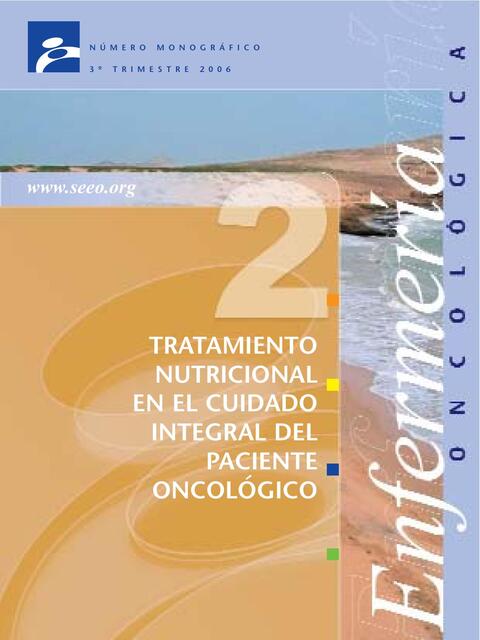 TRATAMIENTO NUTRICIO EN PACIENTE ONCO