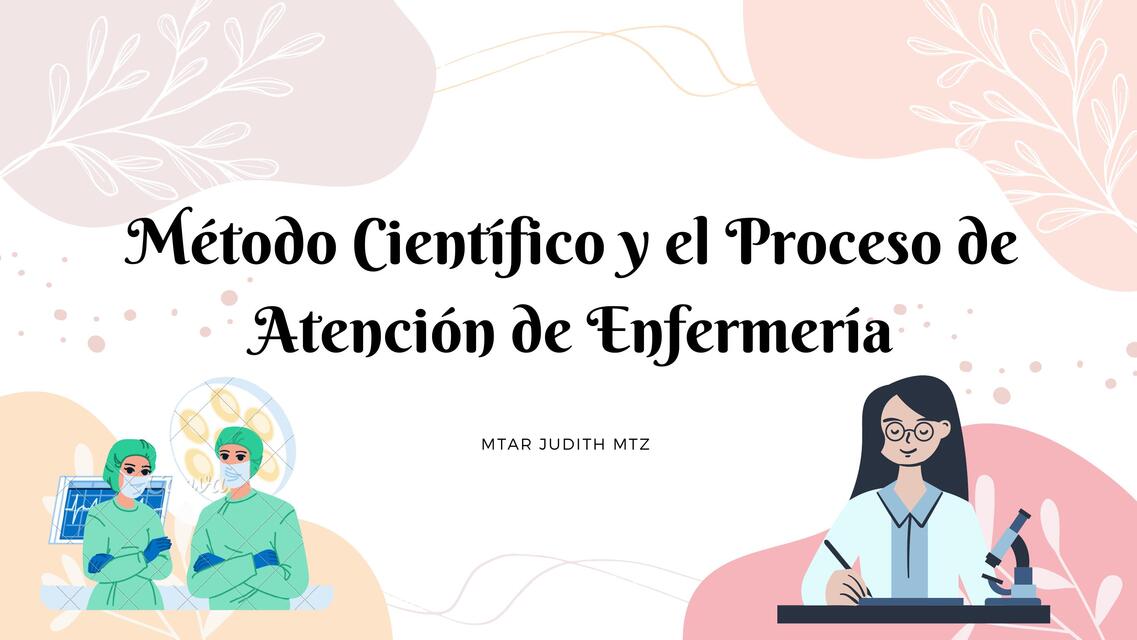 METODO CIENTIFICO Y PAE