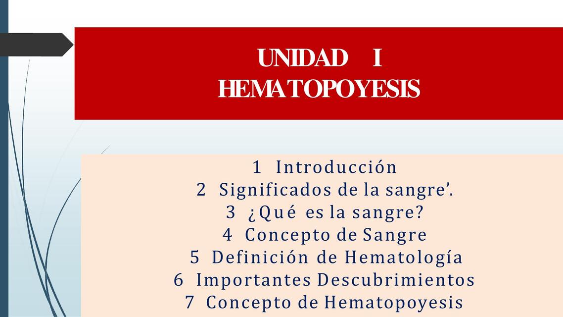 Hematología 1P