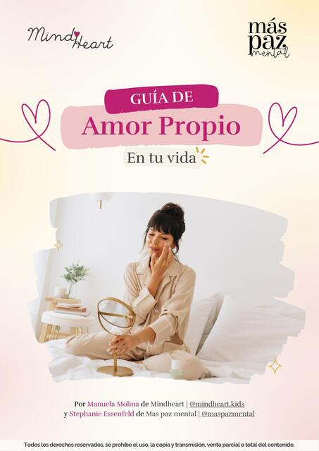 Guía de Amor Propio en tu vida 1