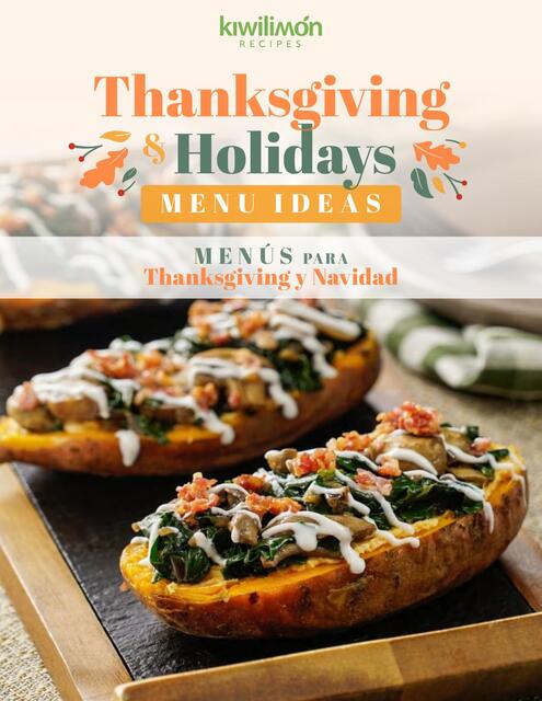 thanksgiving holidays menu ideas