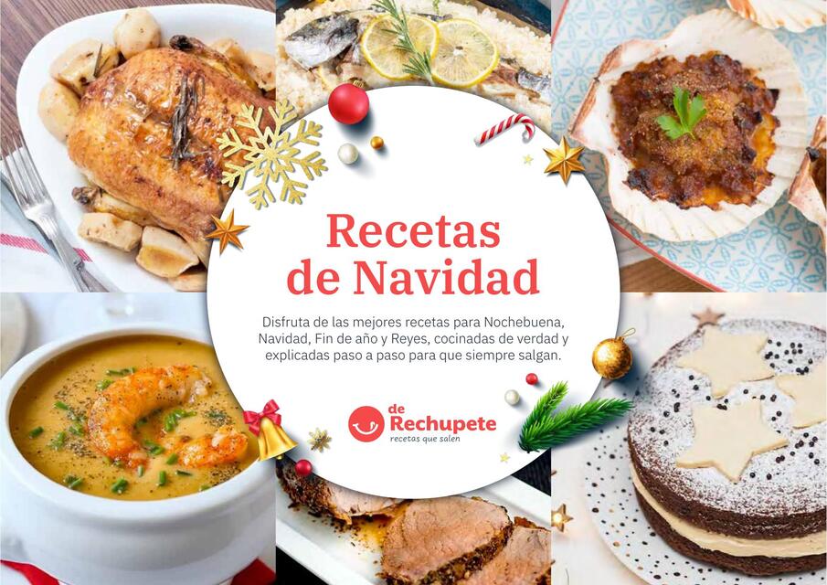 Libro recetas de Navidad Rechupete