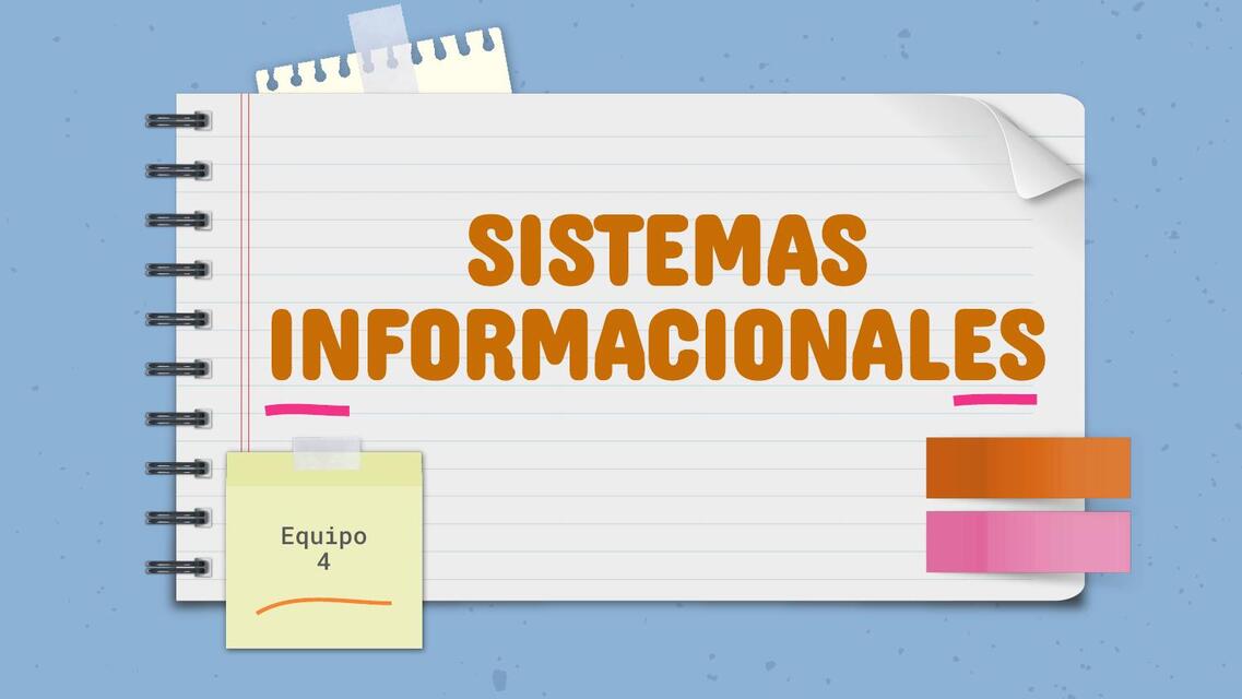 Sistemas informacionales