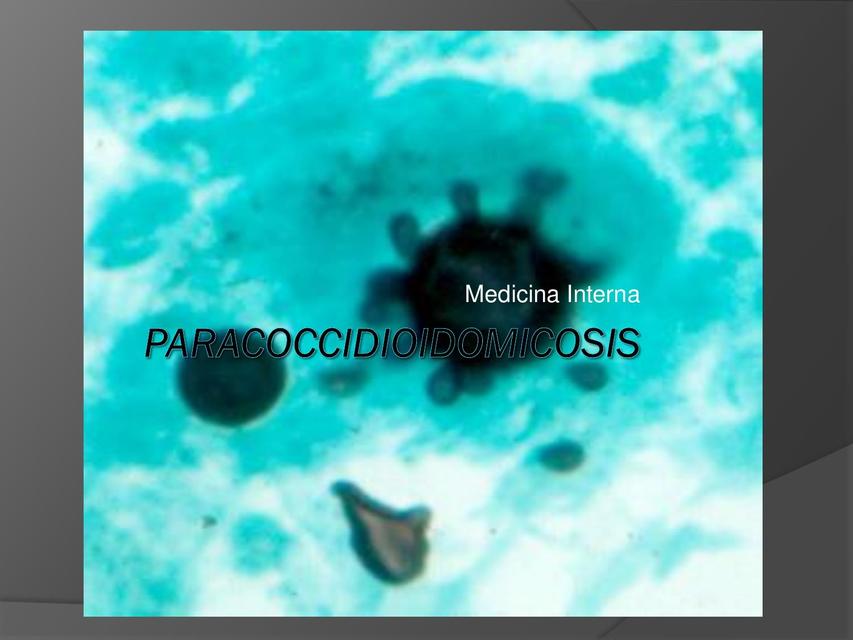 Paracoccidioidomicosis 