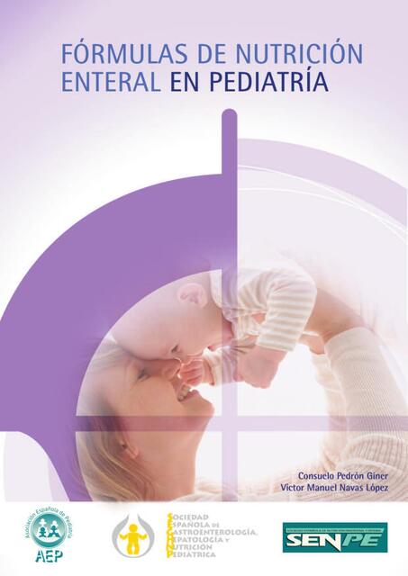 Fórmulas Nutrición Enteral pediatria