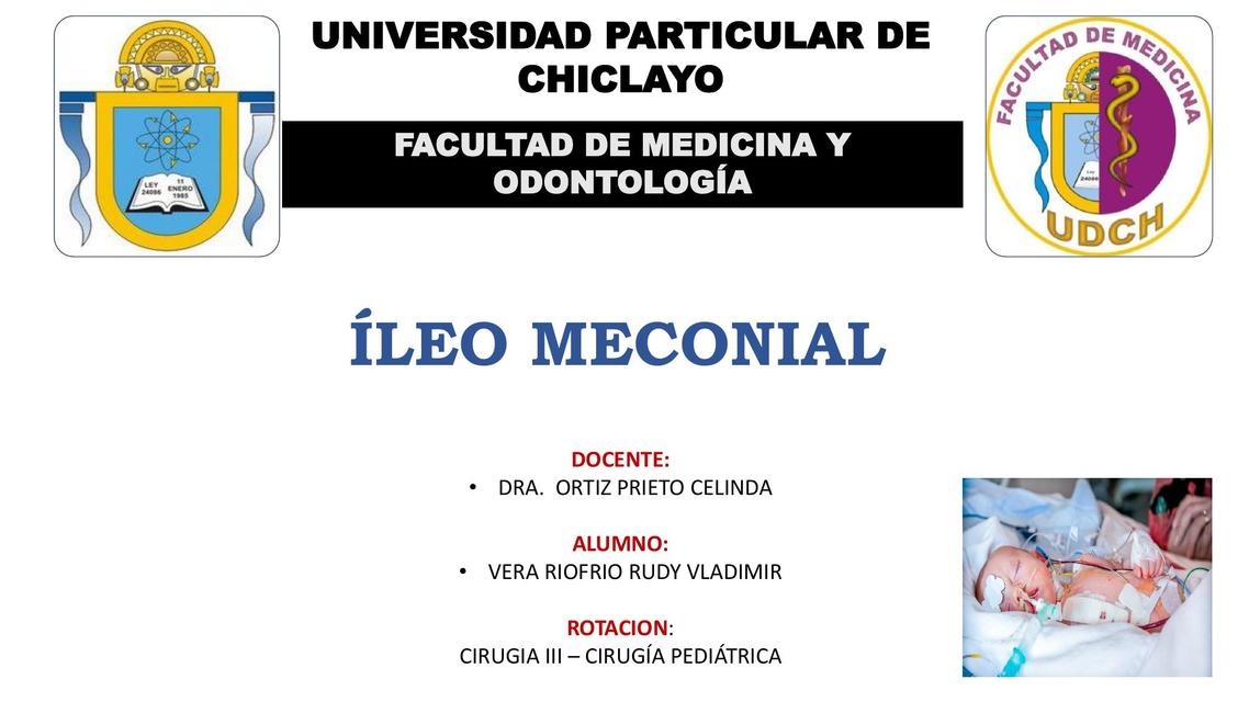 Ileo Meconial y Gastrosquisis