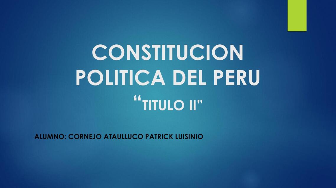 CONSTITUCION CAPITULO 2