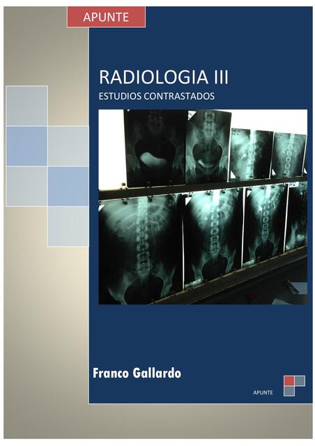 APUNTE RADIOLOGIA III