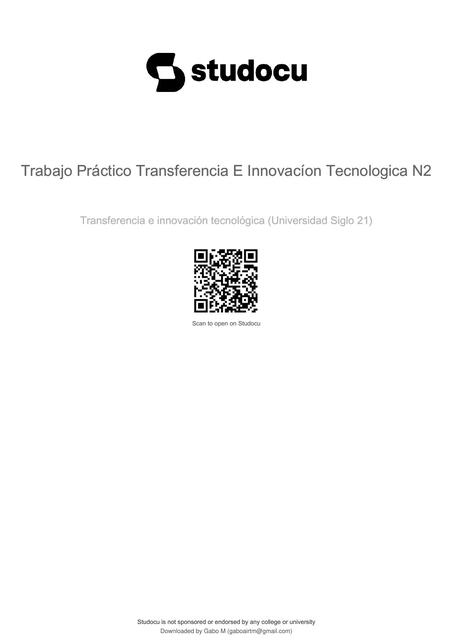 trabajo practico transferencia e innovacion tecnol