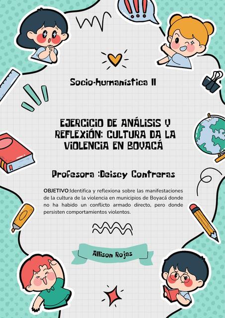 Actividad Socio humanistica