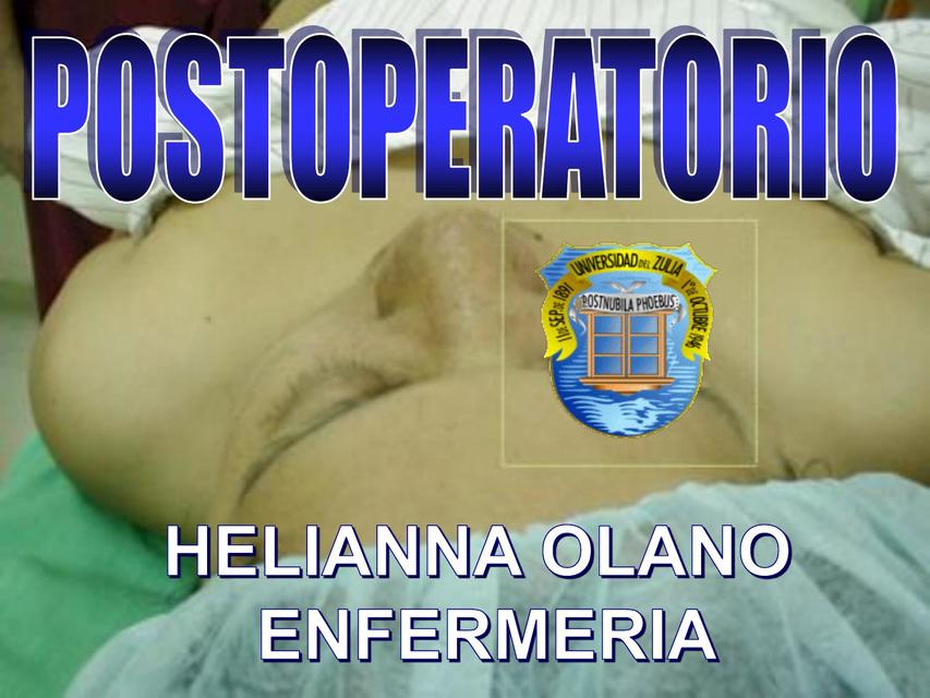 12 Post Operatorio