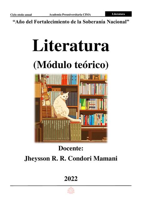 LITERATURA MODULO TEORICO