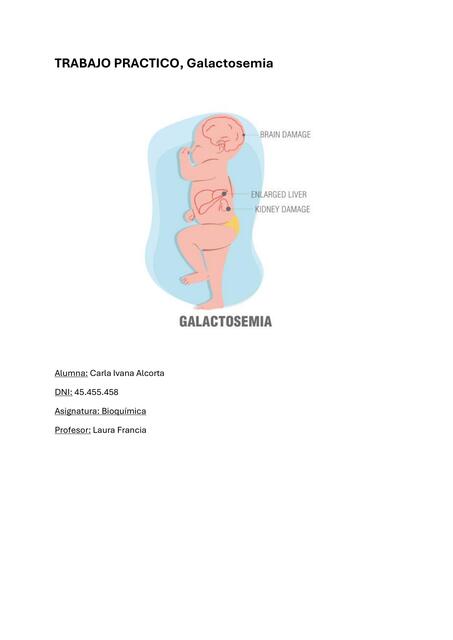 GALACTOSEMIA