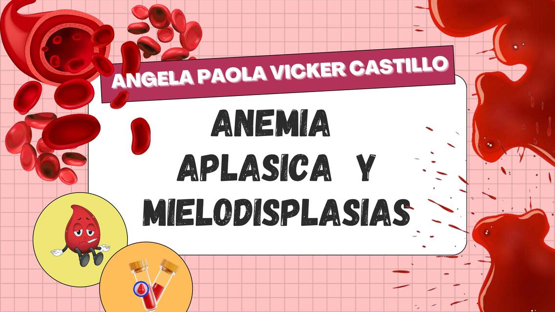 anemia aplasica