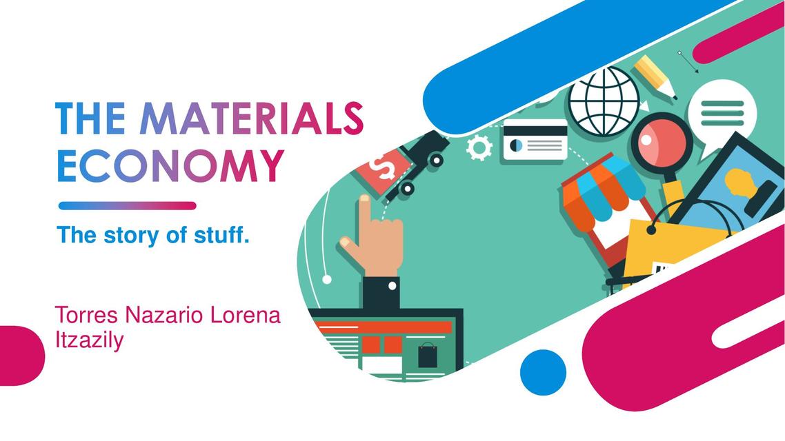 THE MATERIALS ECONOMY TNLI Lorena Torres uDocz