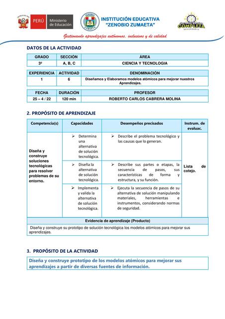 QUIMICA ACTIVIDAD 06