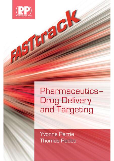 FASTtrack Pharmaceutics Drug Delivery and