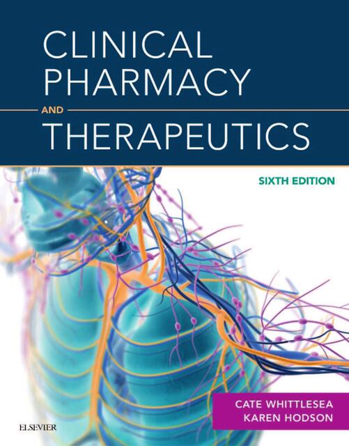 Clinical Pharmacy and Therapeutics PDFDrive