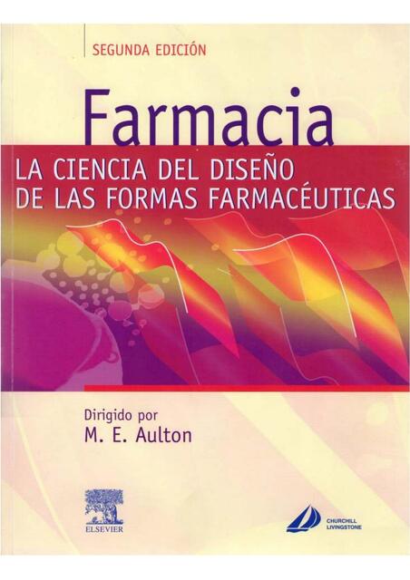 Farmacia La Ciencia del Diseño de Formas Farmacéut