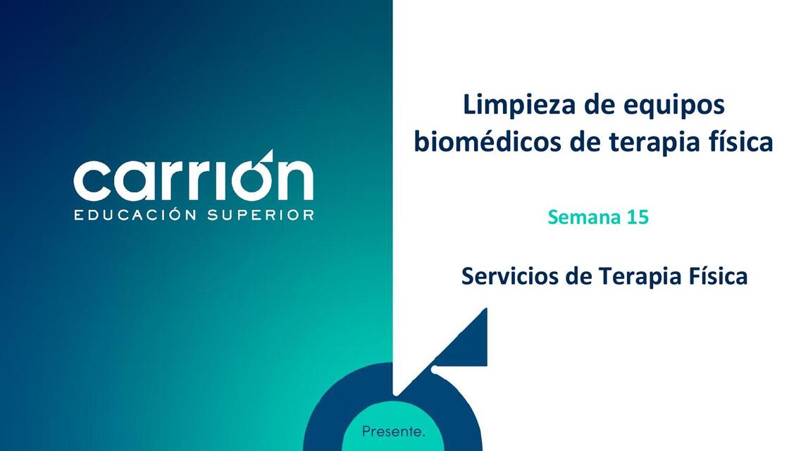 PSA15 FR II Servicios de Terapia Fisica