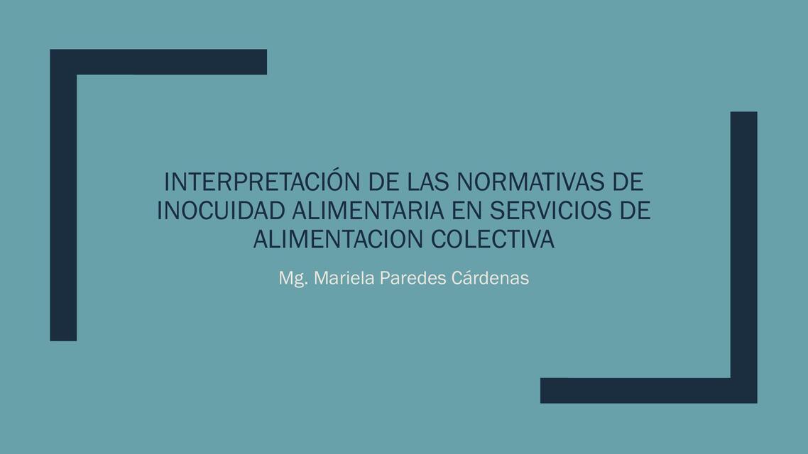 Tema 7 Normativa inocuidad alimentaria de SAC docx