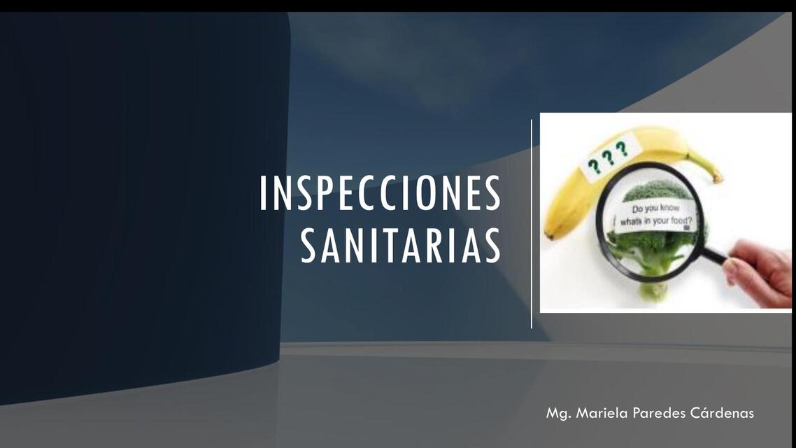 Tema 8 INSPECCIONES SANITARIAS