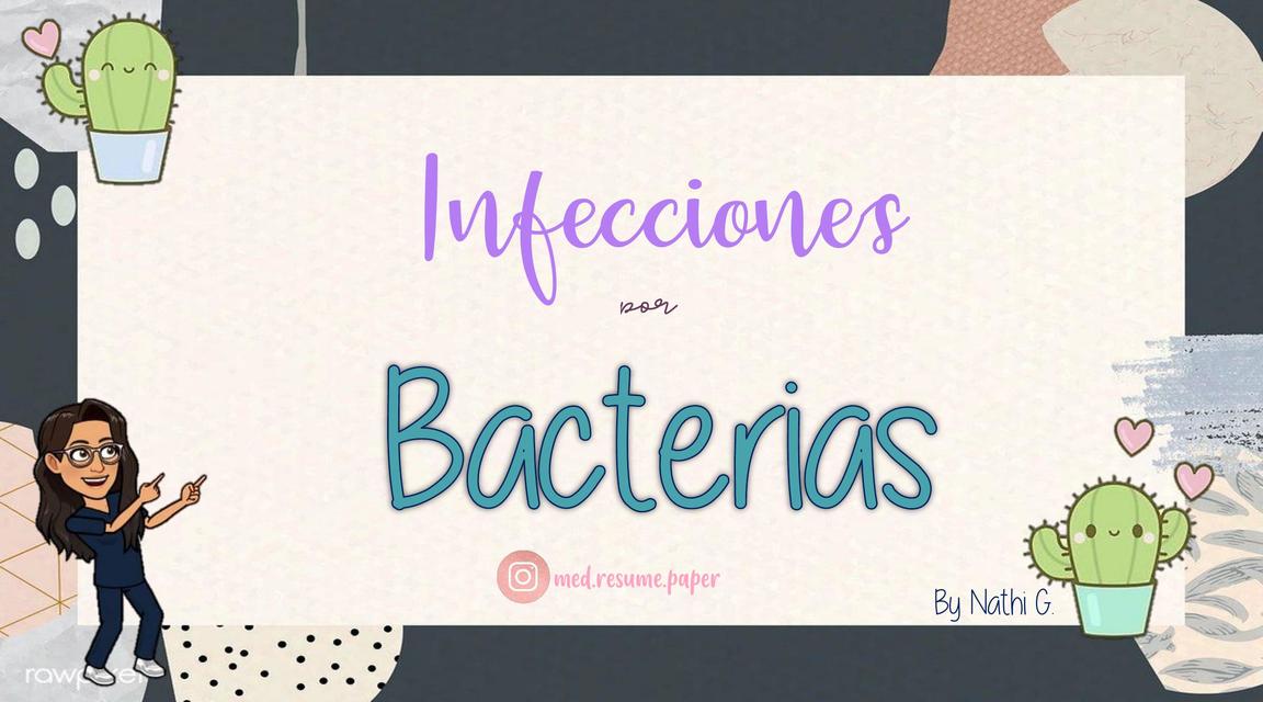 DERMATO infección x Bacterias