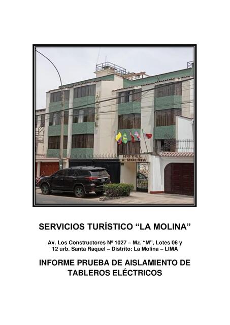 SERVICIOS TURÍSTICO