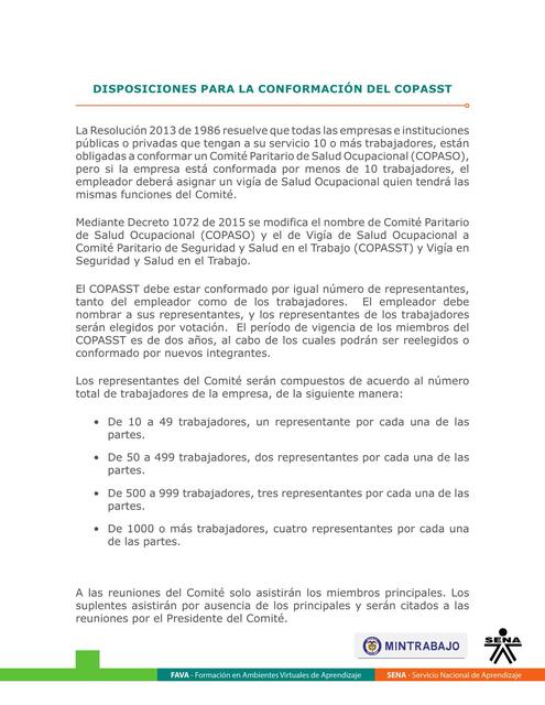 material de apoyo disposiciones conformacion copas