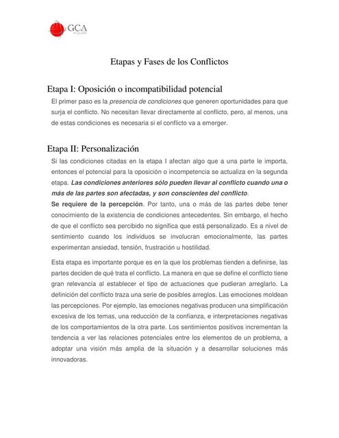 APUNTE 1 OBLIGATORIO ETAPAS Y FASES DEL CONFLICTO