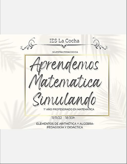proyecto simulador IES LA COCHA Recuperado automát | Isabel Ovejero | uDocz
