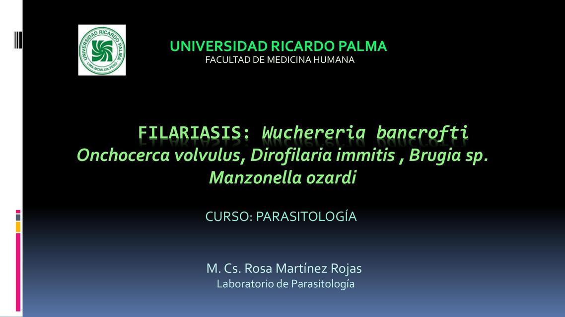 CLASE FILARIASIS