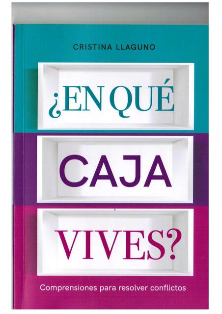 Libro En qué caja vives