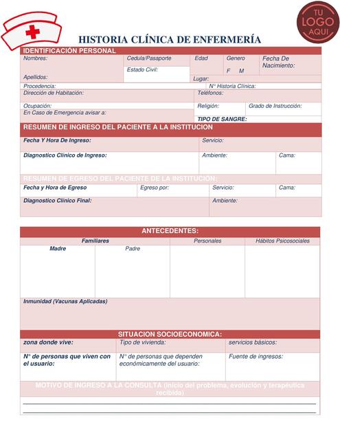 1 HISTORIA CLINICA ENFERMERIA