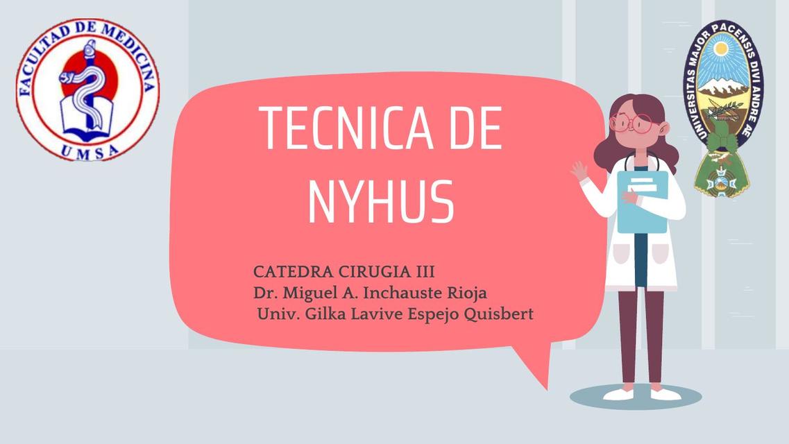 TECNICA NYHUS GILKA LAVIVE ESPEJO QUISBERT