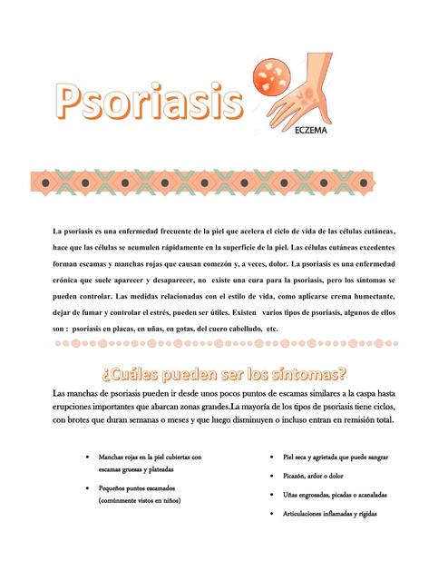 Apuntes de psoriasis lupus y cáncer de piel