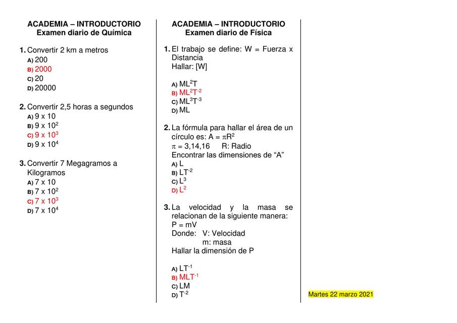 EX DIARIO INTRODUCTORIO 22 MAR