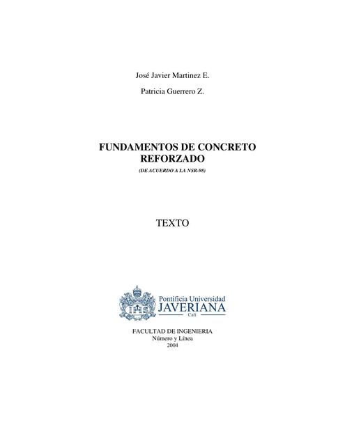 FUNDAMENTOS DE CONCRETO REFORZADO TEXTO 1