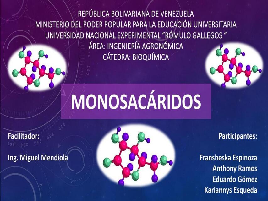 Monosacáridos