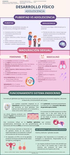 Desarrollo físico en la adolescencia