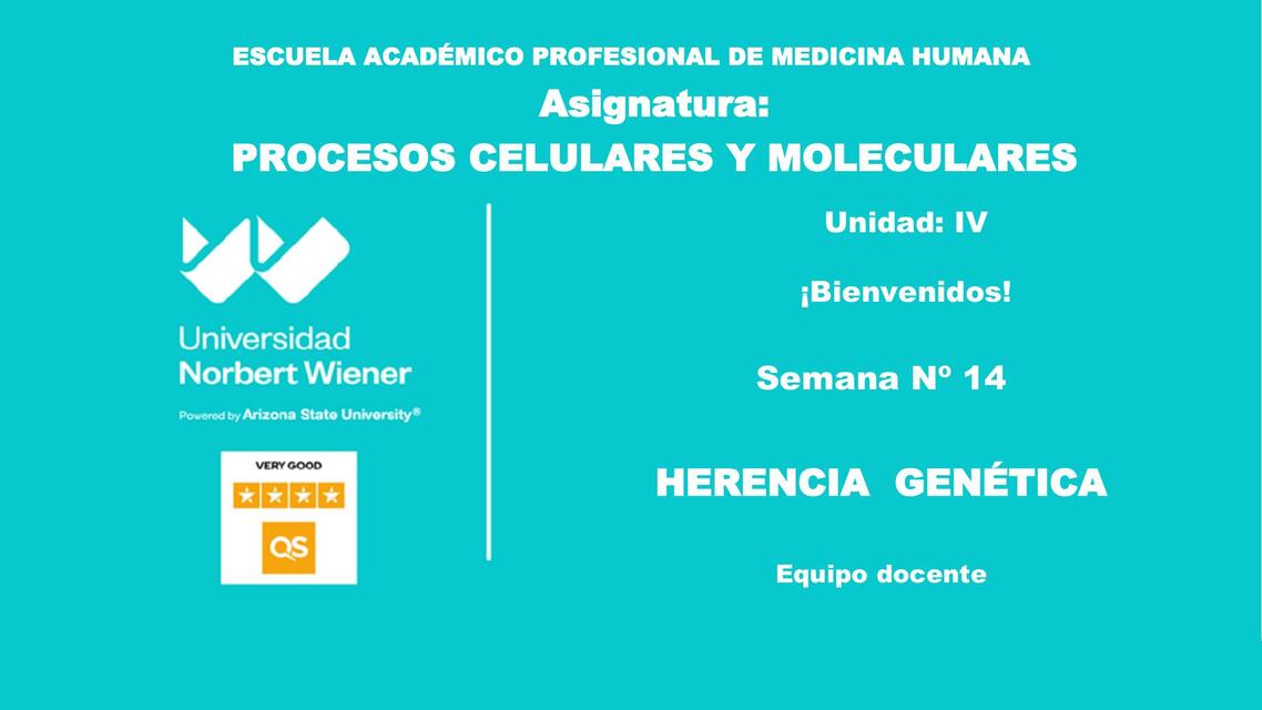 SEMANA 14 UNW GENETICA HERENCIA 2 2