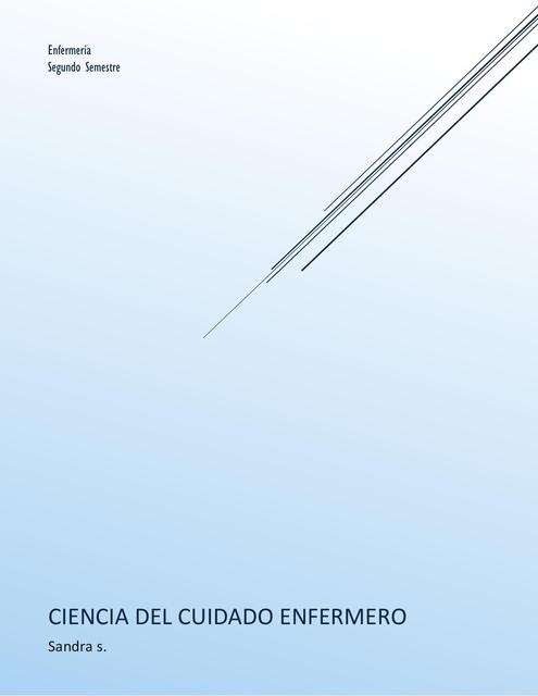Cuaderno de ciencia del cuidado enfermero | Alonso Alfredo | uDocz