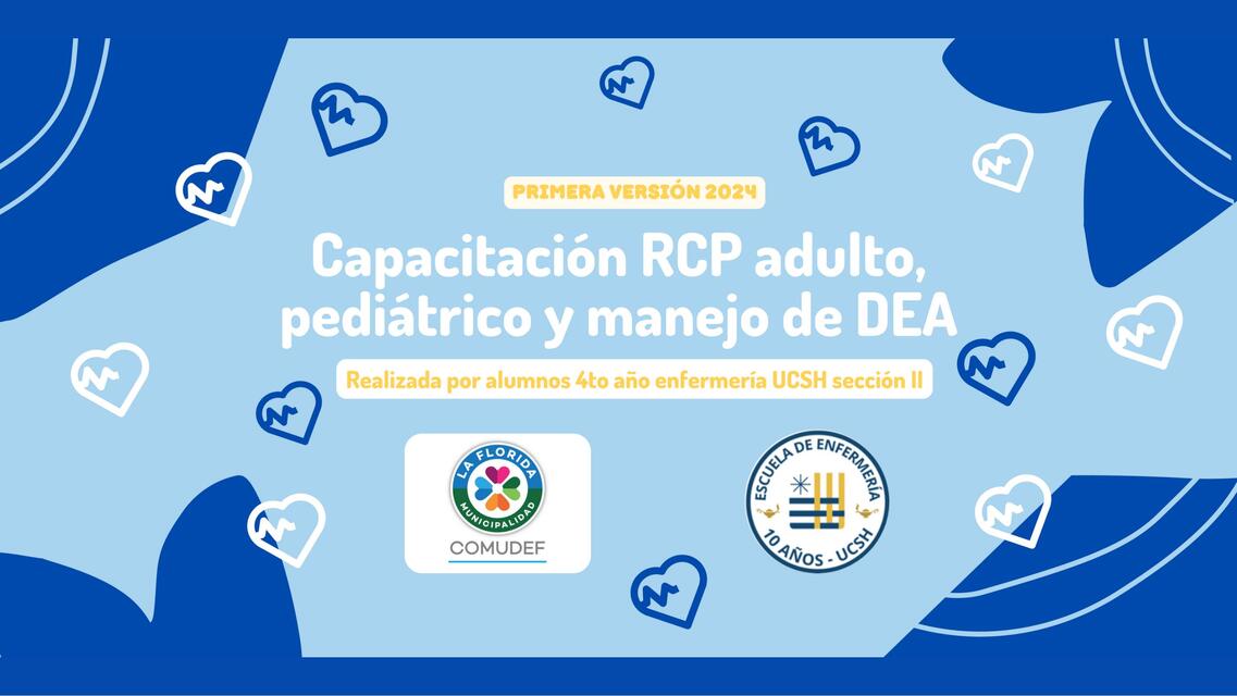 RCP PEDIATRICO Y LACTANTE