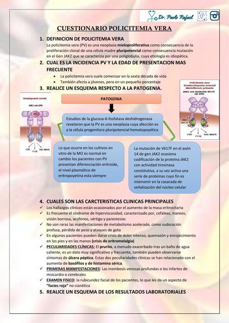 CUESTIONARIO POLICITEMIA VERA 