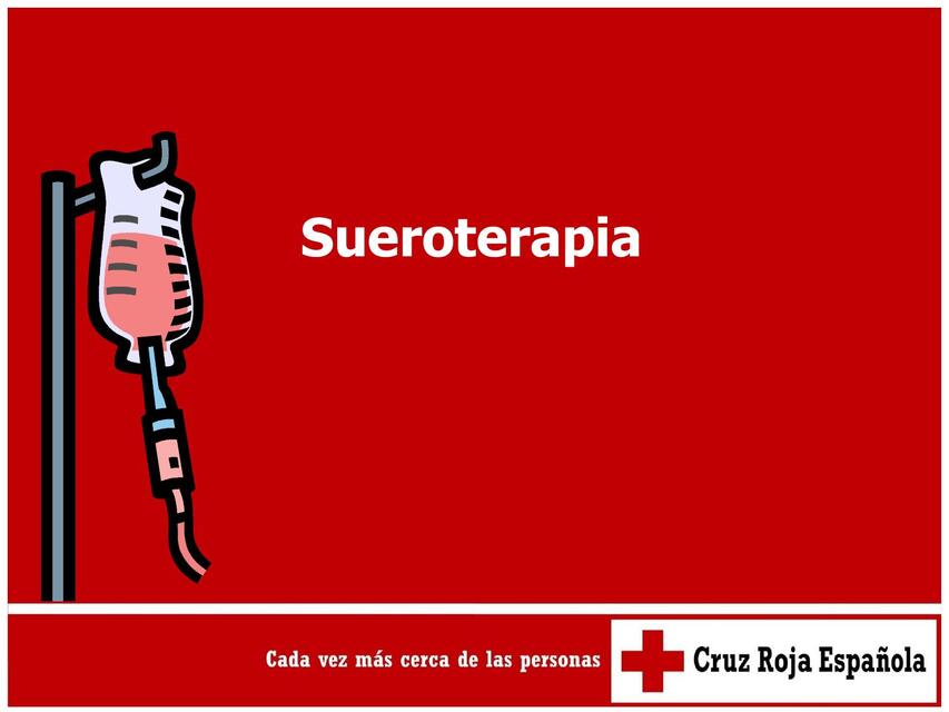 Sueroterapia