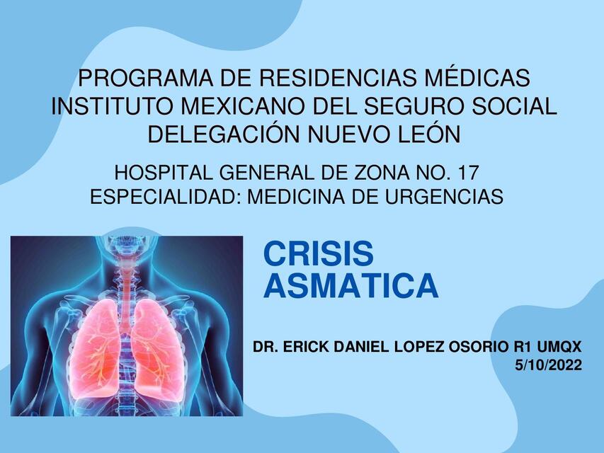 CRISIS ASMATICA PEDIATRIA