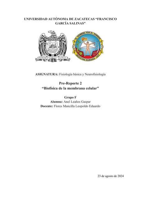 Pre Reporte Anel Leaños 1F Fisiología 1