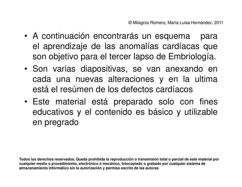 anomalias cardiacas resumen