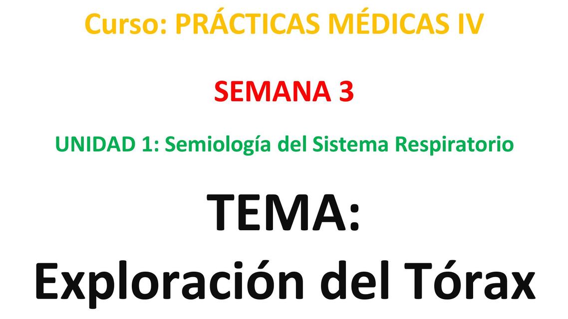 PM4 SEMANA 3 SISTEMA RESPIRATORIO EXPLORACION DEL