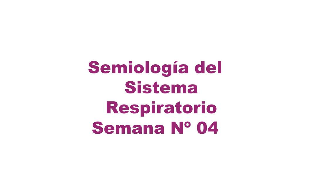 PM4 SEMANA 4 Sindrome de Obstrucción de Vías Respi